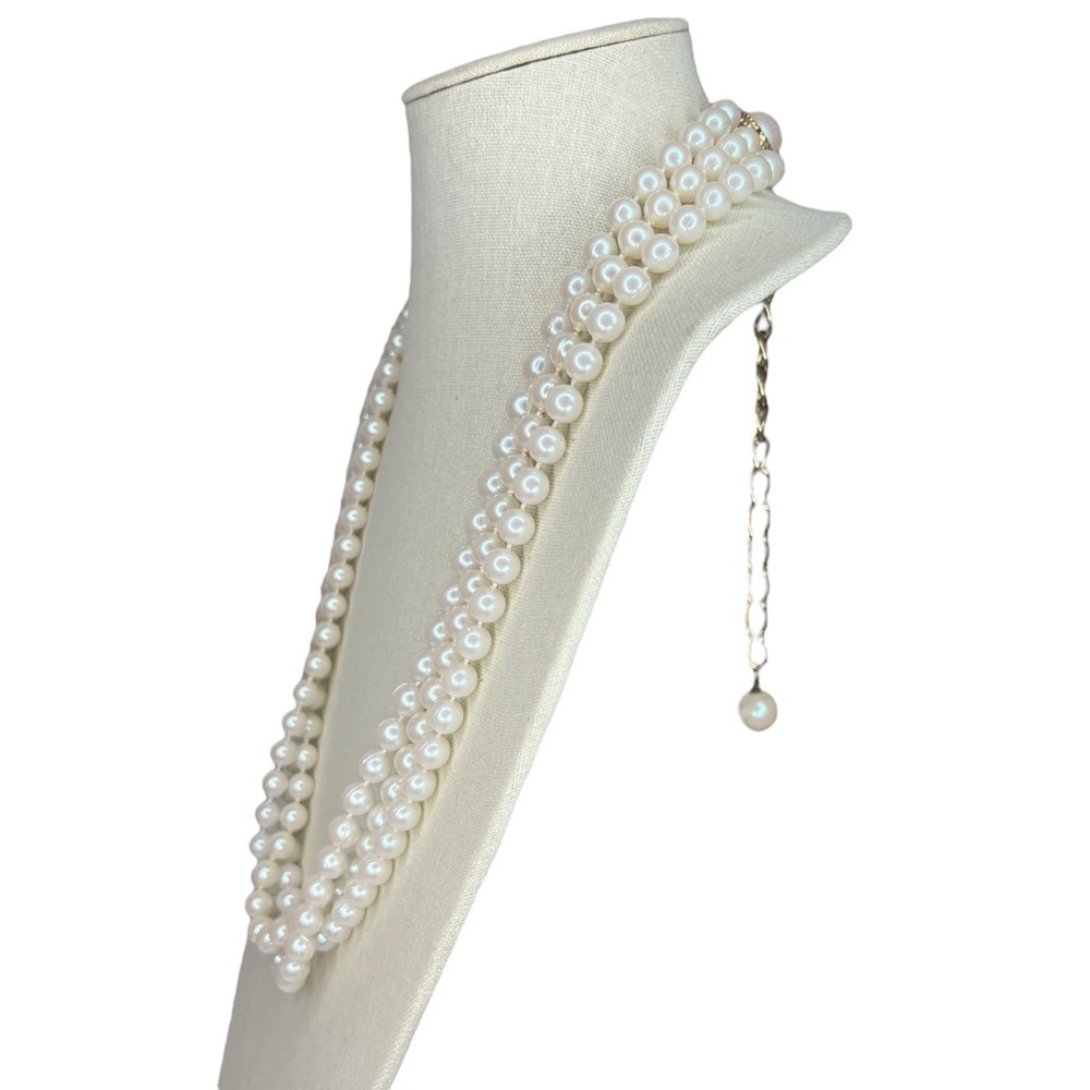 Vintage Multi-strand Pearl Necklace - Picture 2 of 8